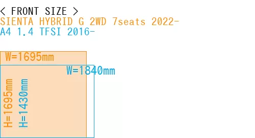 #SIENTA HYBRID G 2WD 7seats 2022- + A4 1.4 TFSI 2016-
